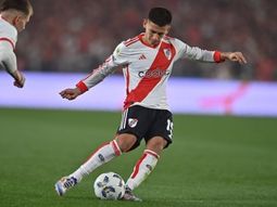 Malas noticias para River: se confirmó la lesión del Diablito Echeverri