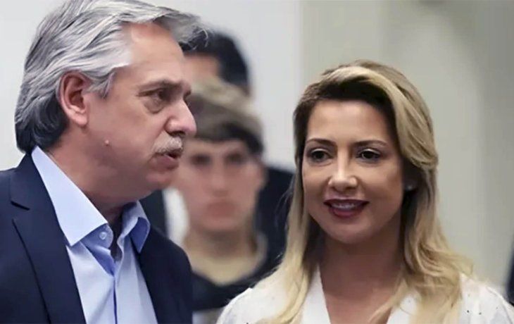 Alberto Fernández y Fabiola Yañez en mejores tiempos.