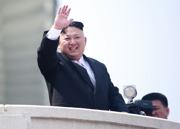 Kim Jong-Un en el Día del Sol de Corea del Norte