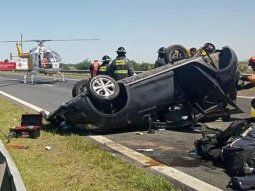 Accidente fatal en autopista Rosario-Córdoba: un muerto y tres heridos