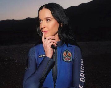 Katy Perry se convirtió en la primera estrella en viajar al espacio