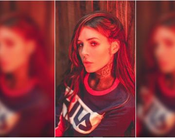 Cande Tinelli, morocha antes de teñirse