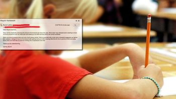 La carta que la mamá le mandó a los profesores en Canadá La carta que la mamá le mandó a los profesores en Canadá