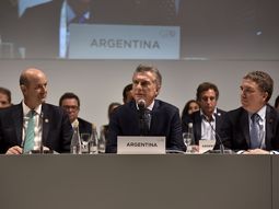 Federico Sturzenegger, Mauricio Macri y Nicolás Dujovne