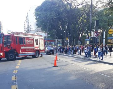 Accidente en Plaza Flores