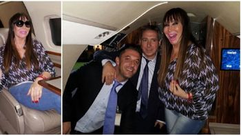 las fotos de moria casan regresando al pais en el avion y una llamativa frase por la navidad las fotos de moria casan regresando al pais en el avion y una llamativa frase por la navidad
