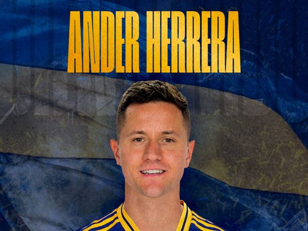 Boca anunció oficialmente el fichaje de Ander Herrera: así presentaron al español