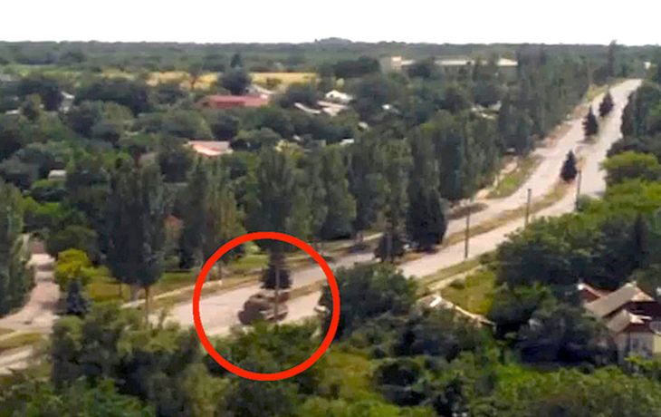 Este sería el sistema de misiles que derribó al avión de Malaysia Airlines
