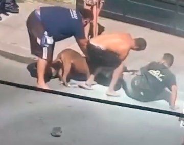 Brutal ataque de un pitbull: mordió a un albañil que caminaba por la vereda y tuvieron que darle 27 puntos
