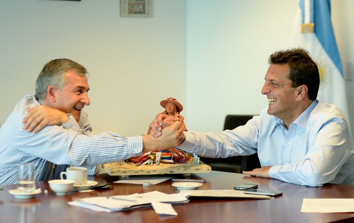 Massa celebró con Morales la muy buena elección de UNA en Jujuy