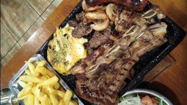 El asado es una de las grandes atracciones de este bodegón.&nbsp;