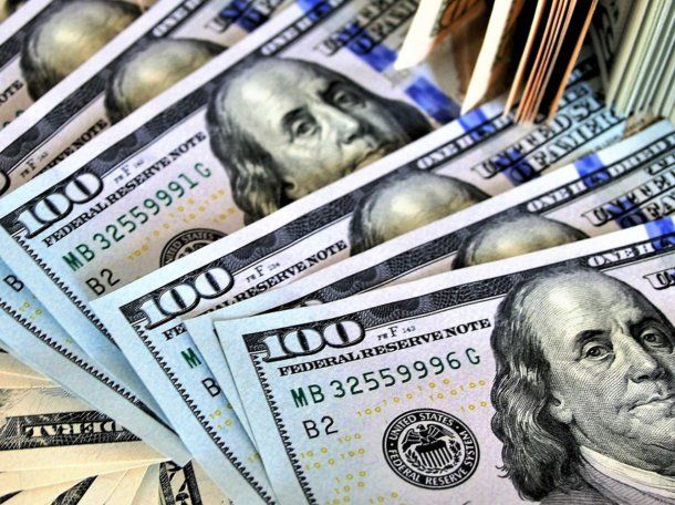 La cotización del dólar blue.
