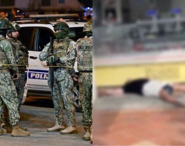 Las imágenes del asesinato de Mario Pineida en Ecuador y los detalles del crimen