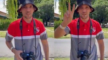 Pablo Grillo y un mensaje a Patricia Bullrich. Pablo Grillo y un mensaje a Patricia Bullrich.