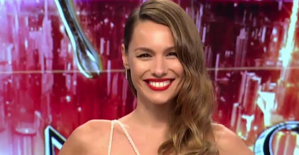 Pampita habló en ShowMatch de su romance con Mónaco.