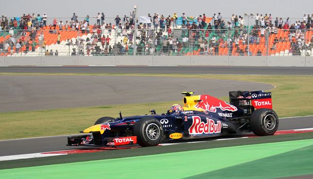 Vettel logró la pole en el Gran Premio de India