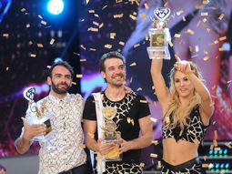 Así festejaron Pedro Alfonso y Flor Vigna, los campeones del Bailando 2016 Así festejaron Pedro Alfonso y Flor Vigna, los campeones del Bailando 2016