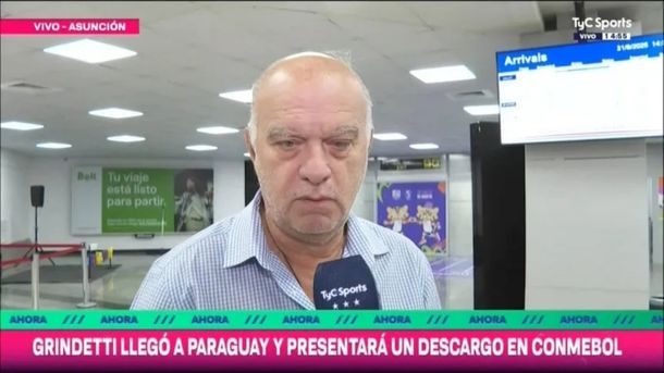 El tenso cruce en vivo entre un periodista y Néstor Grindetti por los incidentes en Independiente
