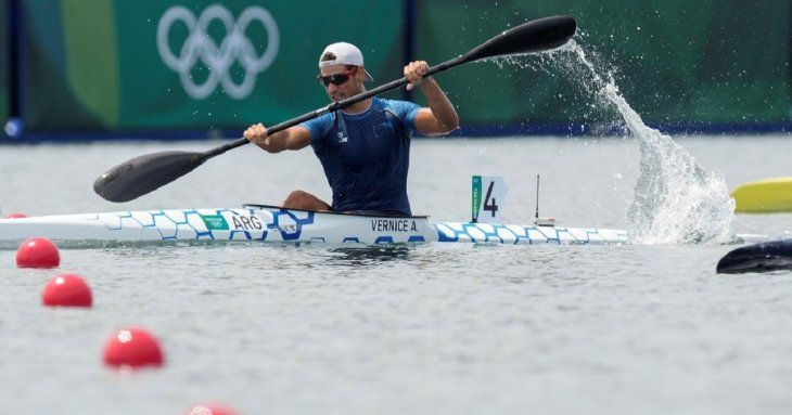 Juegos Olímpicos: el argentino Agustín Vernice se metió en la final en K1 1000 de canotaje