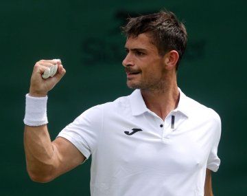 Mariano Navone venció a Shapovalov y logró su primer triunfo en Wimbledon