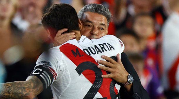 A pura emoción, los jugadores de River despidieron a Marcelo Gallardo: Agradecidos para siempre