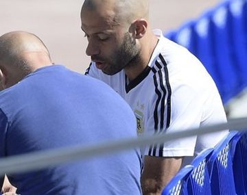 Mascherano explotó y se descargó tras los rumores sobre su charla con Sampaoli