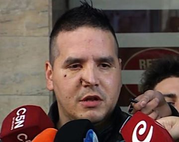 Carlos Javier Gómez, el policía baleado por Jorge Castillo