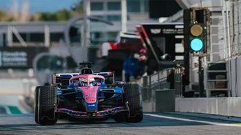 Franco Colapinto vuelve a Barcelona con Alpine. Franco Colapinto vuelve a Barcelona con Alpine.