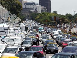 Caos de tránsito Caos de tránsito