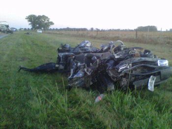 Choque múltiple en la ruta 11: dos muertos y dos heridos