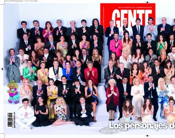 La intimidad de la tapa de los personajes de 2012
