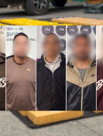 Durante el operativo detuvieron a cinco personas. Durante el operativo detuvieron a cinco personas.