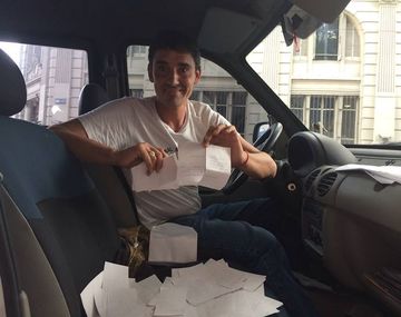 Pablo Bebote Álvarez exhibió en su cuenta de Facebook los recibos de los socios que hizo la barra