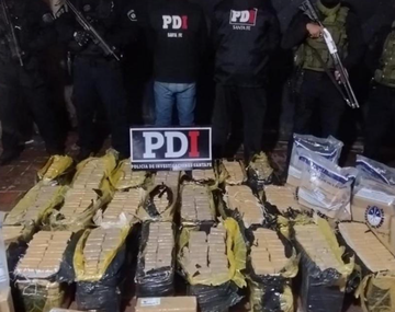 La policía incautó más de 500 kilos de marihuana en Santa Fe