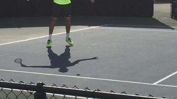 del potro entrena pensando en el regreso: mira el video del potro entrena pensando en el regreso: mira el video