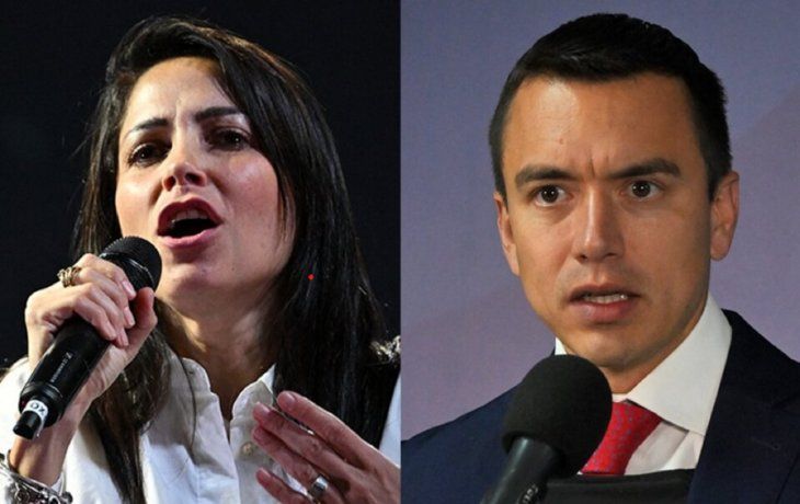 Elecciones en Ecuador: Luisa González y Daniel Noboa, a segunda vuelta