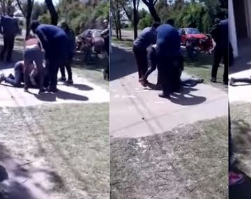 Pelea de madres en un jardín de infantes