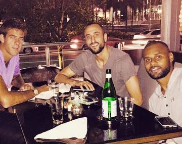 Cumbre de cracks: Del Potro y Ginóbili