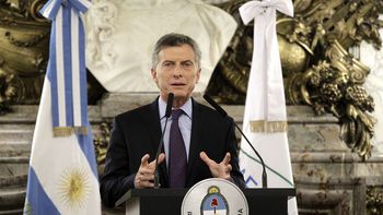 Mauricio Macri desde la Casa Rosada Mauricio Macri desde la Casa Rosada