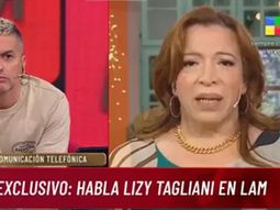 Lizy Tagliani habló en LAM y se descompuso: Jamás estuve con un menor