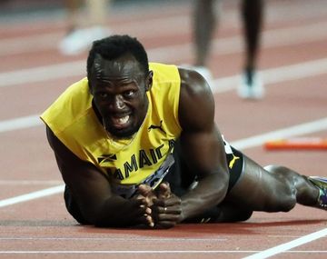 Usain Bolt se lesionó en su última carrera