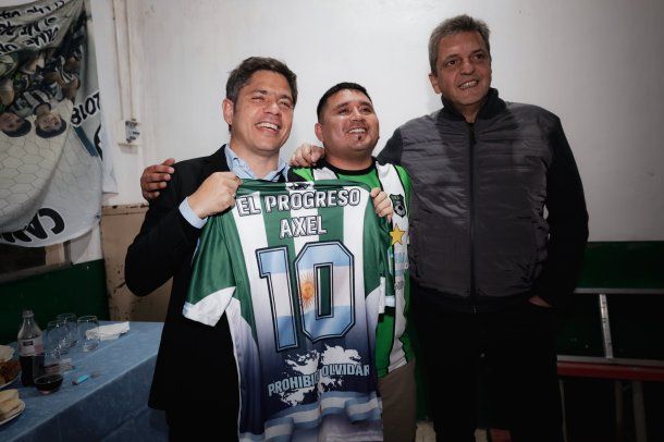 Sergio Massa se emocionó en el acto de Axel Kicillof por cierre de campaña de Fuerza Patria