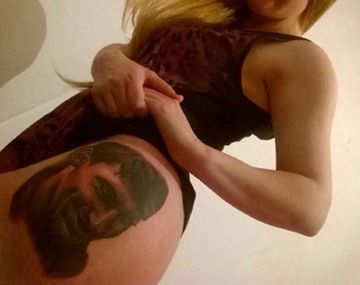 Messi en todos lados: una fanática y el tatuaje más osado de la Pulga