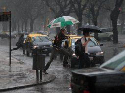 Se vienen las lluvias al AMBA.