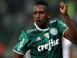 Con 23 años, el central colombiano tuvo un gran paso por el Palmeiras Con 23 años, el central colombiano tuvo un gran paso por el Palmeiras