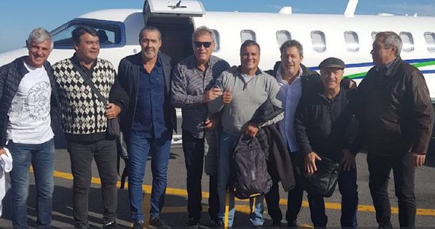 Ahora sí: los campeones del 86 viajaron a Tilcara para romper con la maldición