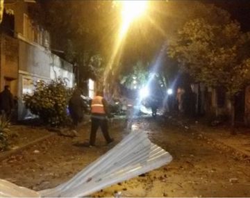 Derrumbe y heridos por una explosión en un laboratorio de Rosario