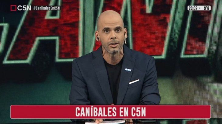 Así fue el debut de Caníbales, el nuevo programa de C5N