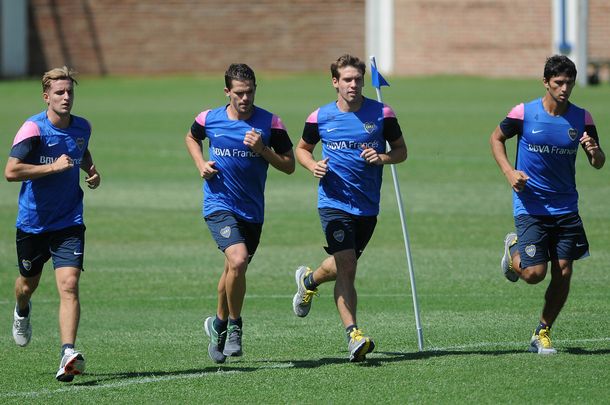 Con Riquelme en cancha, Boca inició la pretemporada
