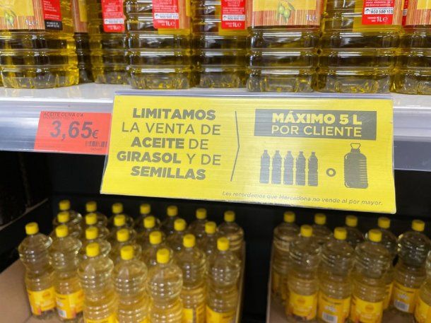 Alarma en España por la disparada de los precios de los alimentos y la energía